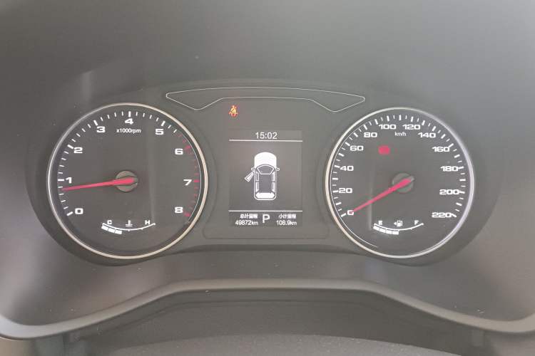 Used SOL X8 2021 300T DCT Luxury Smart Connect Edition 6 Seats Instrument Cluster