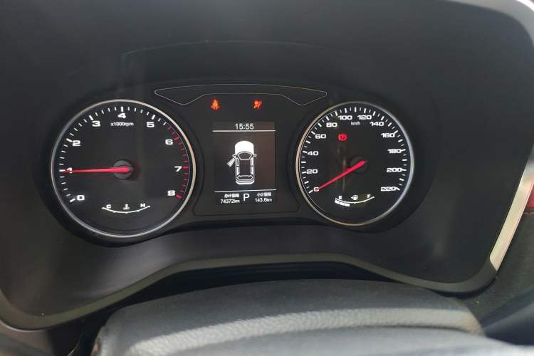 Used SOL X8 2021 300T DCT Panoramic Luxury Edition 5 Seats Instrument Cluster