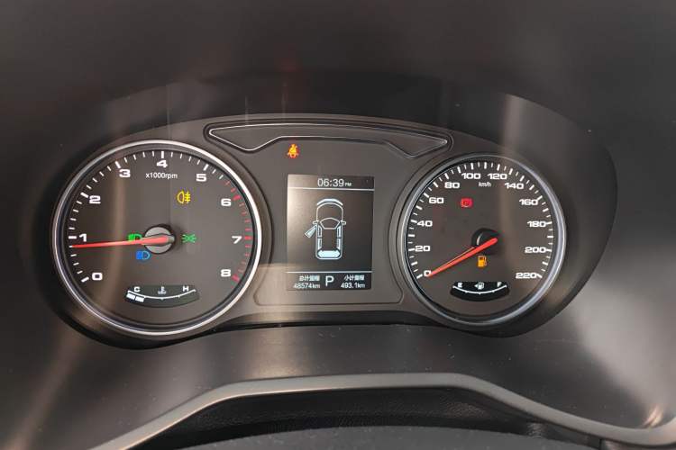 Used SOL X8 2021 300T DCT Panoramic Luxury Edition 6 Seats Instrument Cluster