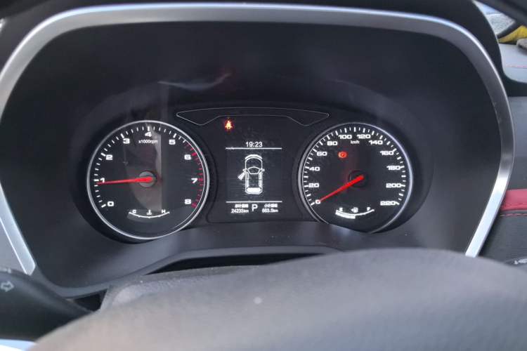 Used SOL X8 2021 300T DCT Panoramic Luxury Edition 6 Seats Instrument Cluster