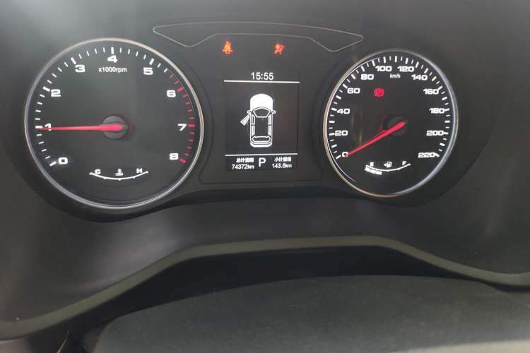 Used SOL X8 2021 300T DCT Panoramic Luxury Edition 5 Seats Odometer Close Up