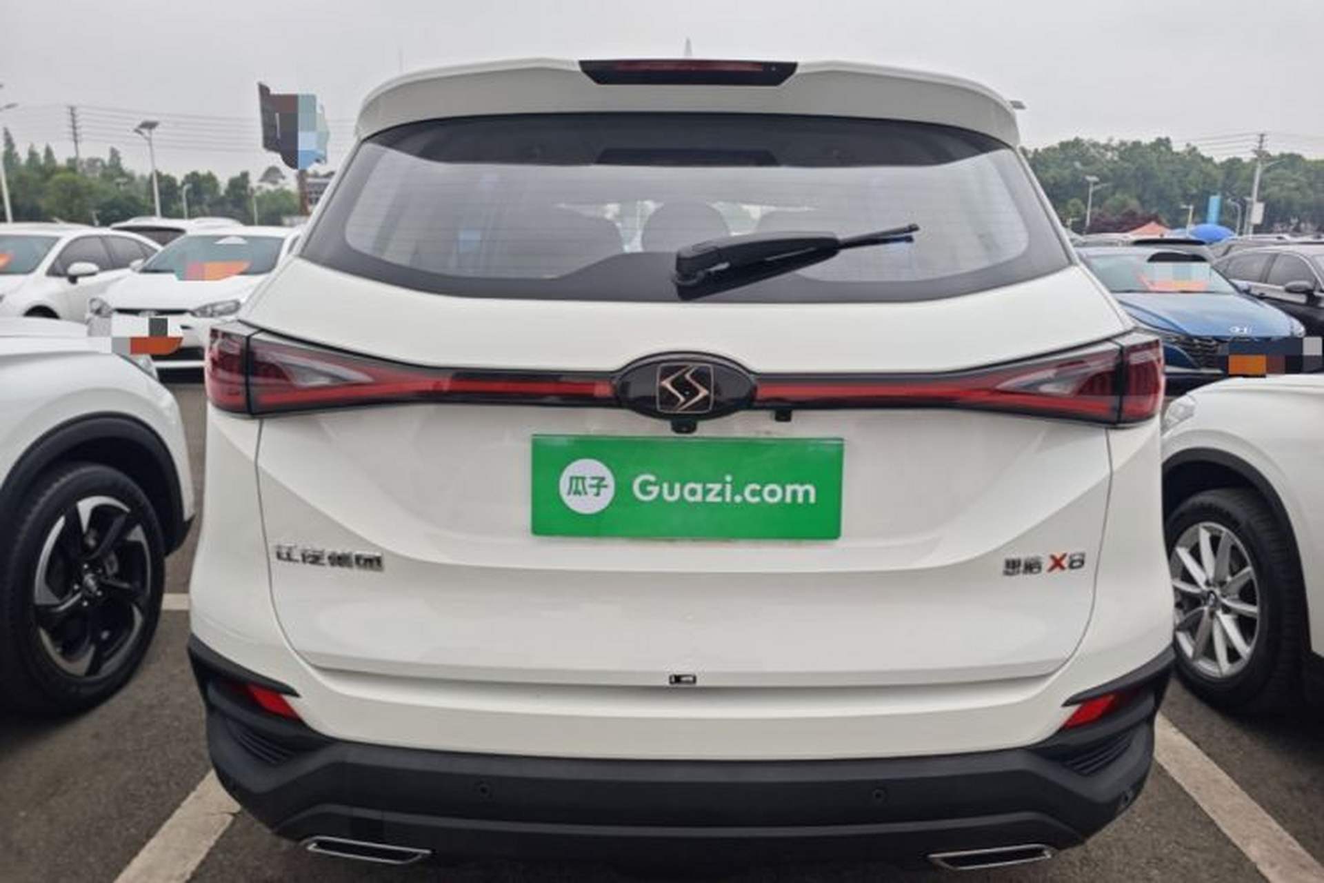 Used SOL X8 2021 300T DCT Luxury Smart Connect Edition 7 Seats Rear