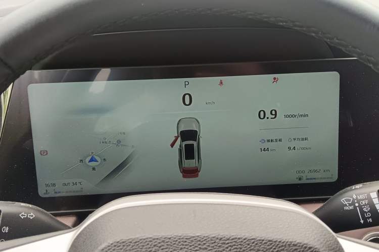 Used SOL X8 PLUS 2023 1.5 TGDI DCT Smart Edition 7-Seater Instrument Cluster