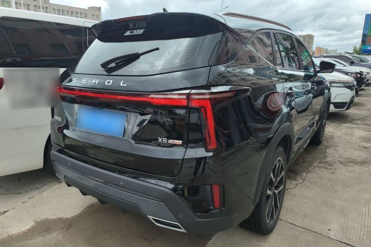 Used SOL X8 PLUS 2023 1.5 TGDI DCT Smart Edition 7-Seater Rear Right 45 Deg