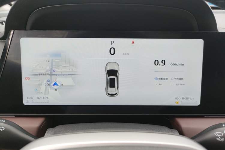 Used SOL X8 PLUS 2023 1.5 TGDI DCT ZhiJia Edition 5 Seats Instrument Cluster