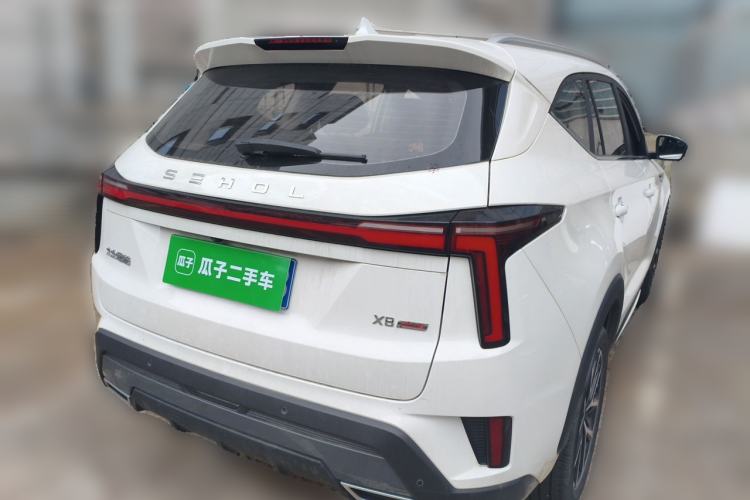Used SOL X8 PLUS 2023 1.5 TGDI DCT Smart Home Edition 7-Seater Rear Right 45 Deg