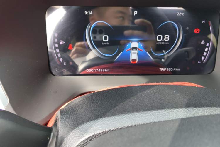 Used SOL Yao 2021 1.5TGDI DCT Chuanyun RACE Edition Odometer Close Up