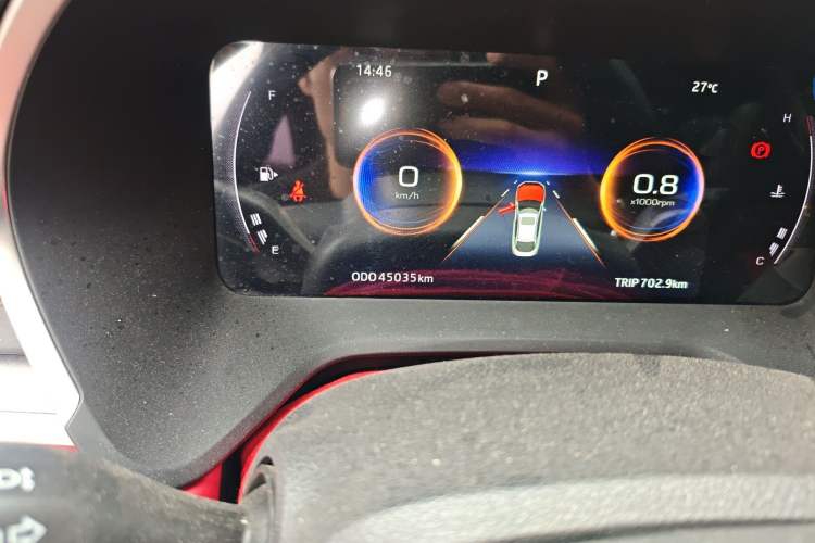 Used SOL Yao 2021 1.5TGDI DCT Chuanyun RACE Edition Odometer Close Up