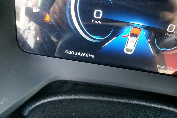 Used SOL Yao 2021 1.5 TGDI DCT Lightning RACE Edition Odometer Close Up