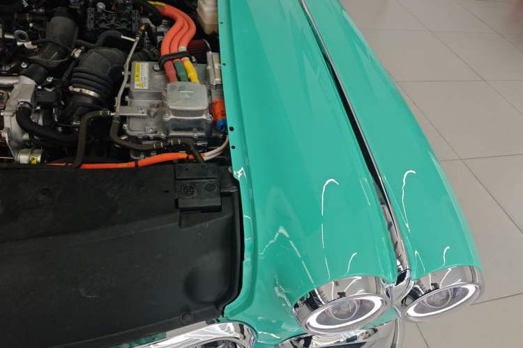 Used SONGSAN MOTORS SS DOLPHIN 2021 1.5T Plug-in Hybrid Standard Edition Engine Bay Left