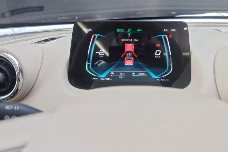 Used SONGSAN MOTORS SS DOLPHIN 2021 1.5T Plug-in Hybrid Standard Edition Odometer Close Up