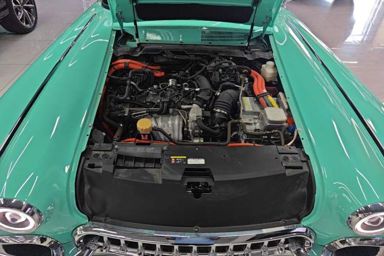 Used SONGSAN MOTORS SS DOLPHIN 2021 1.5T Plug-in Hybrid Standard Edition Engine Bay