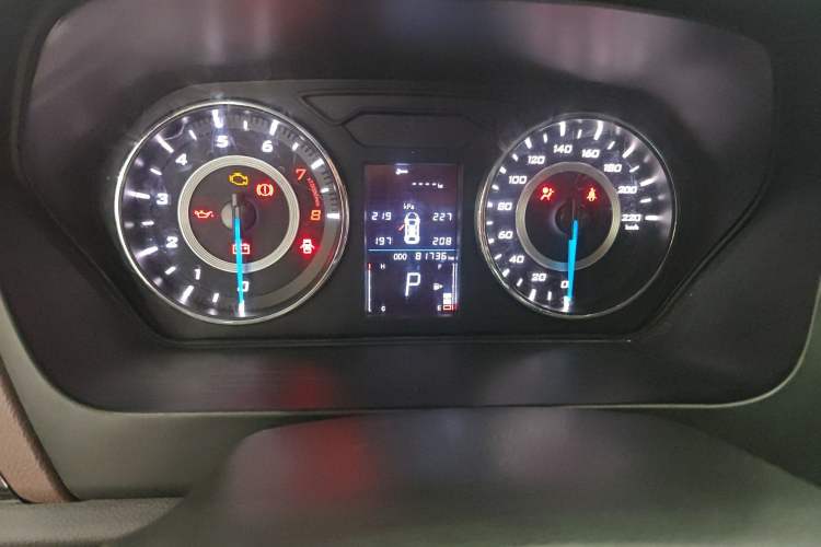 Used Soueast A5 Wing Dance 2019 1.5L CVT Wingzun Edition China VI compliant Odometer Close Up
