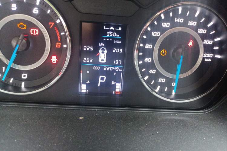 Used Soueast A5 Wing Dance 2022 1.5L CVT Wing豪 Edition Odometer Close Up