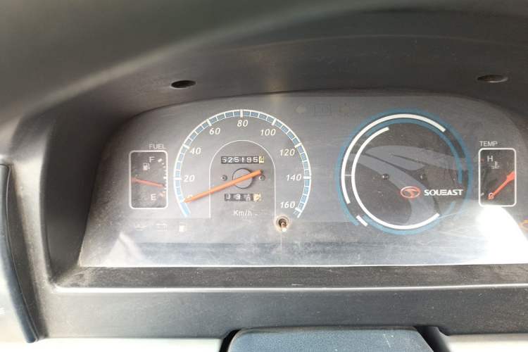 Used Soueast Delica 2008 2.0L Economy Version Odometer Close Up