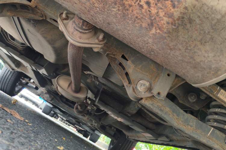 Used Soueast DX3 2016 1.5T CVT Flagship Model Chassis Rear