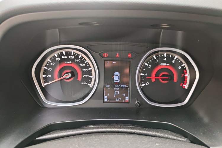 Used Soueast DX3 2016 1.5T SRG CVT Flagship Edition Instrument Cluster