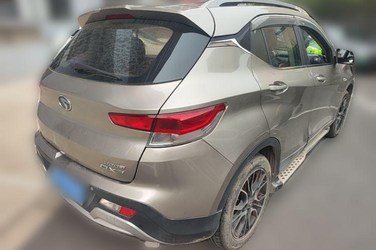 Used Soueast DX3 2016 1.5T CVT Flagship Model Rear Right 45 Deg