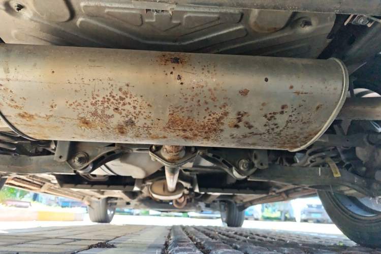 Used Soueast DX3 2016 1.5T CVT Flagship Model Chassis Rear