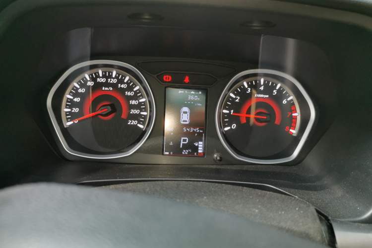 Used Soueast DX3 2016 1.5T CVT Flagship Model Instrument Cluster