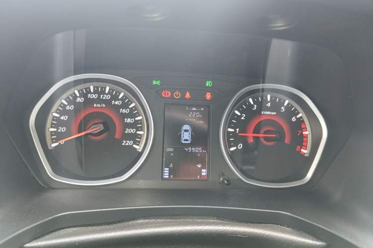 Used Soueast DX3 2016 1.5L Manual Luxury Model Instrument Cluster
