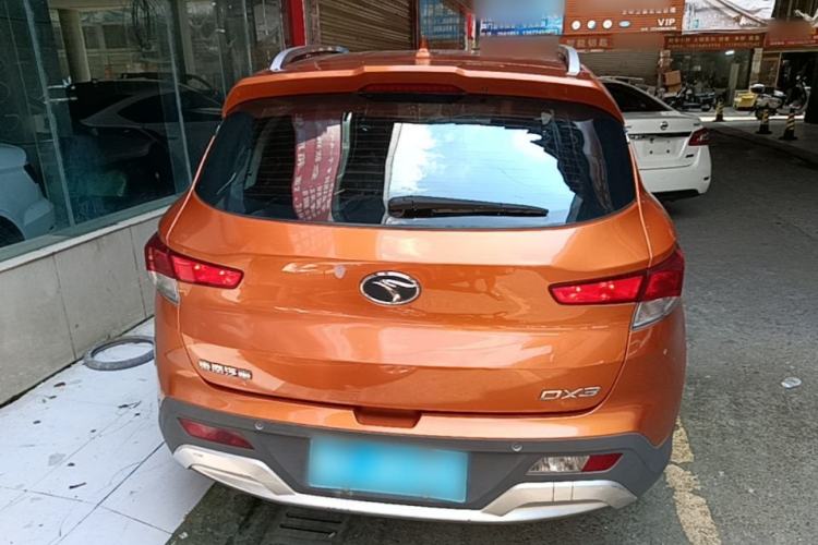 Used Soueast DX3 2016 1.5L Manual Luxury Edition Rear