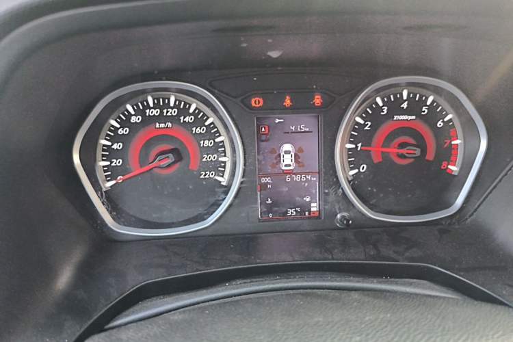 Used Soueast DX3 2016 1.5T SRG Manual Flagship Model Instrument Cluster