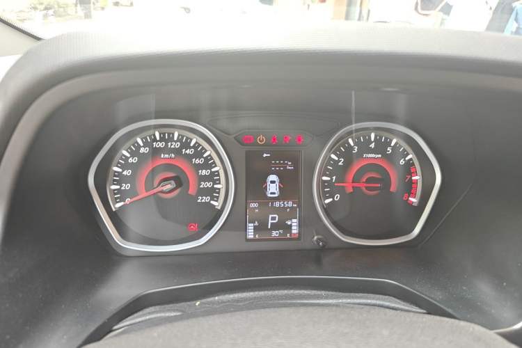 Used Soueast DX3 2016 1.5T SRG CVT Flagship Edition Instrument Cluster