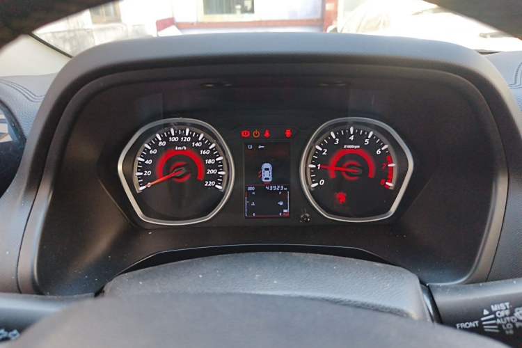 Used Soueast DX3 2016 1.5L Manual Luxury Model Instrument Cluster