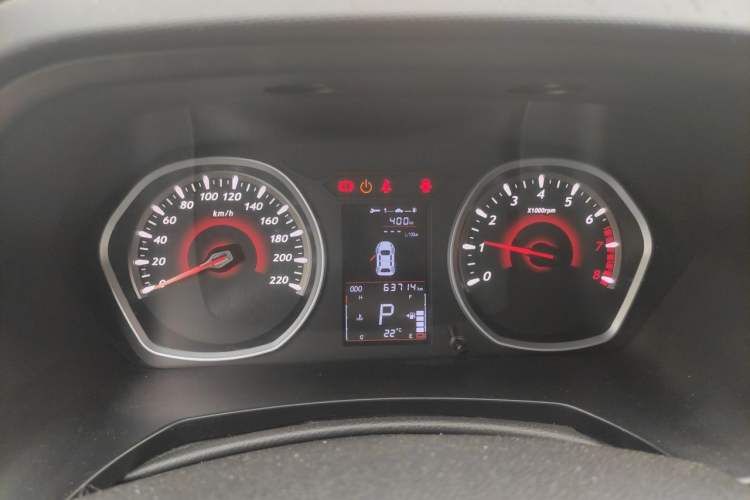 Used Soueast DX3 2016 1.5T SRG CVT Flagship Edition Instrument Cluster