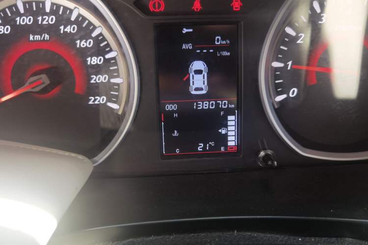 Used Soueast DX3 2016 1.5L Manual Luxury Edition Odometer Close Up
