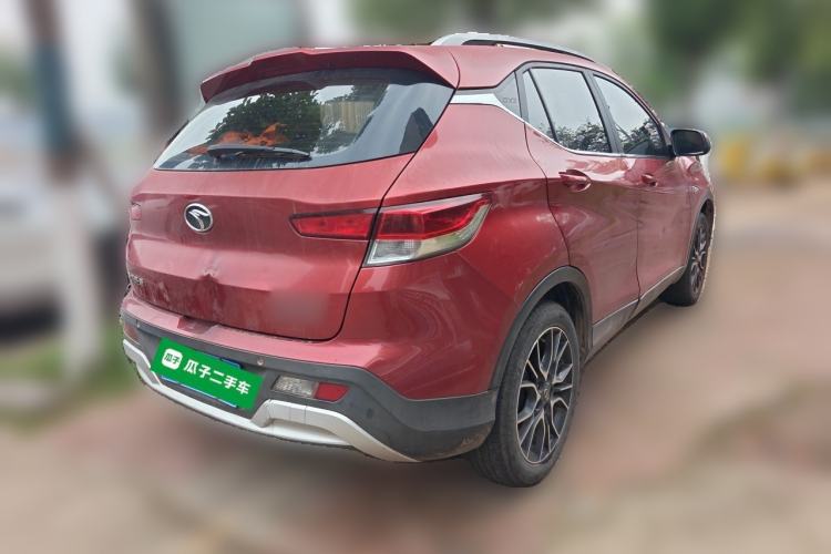 Used Soueast DX3 2016 1.5T CVT Flagship Model Rear Right 45 Deg