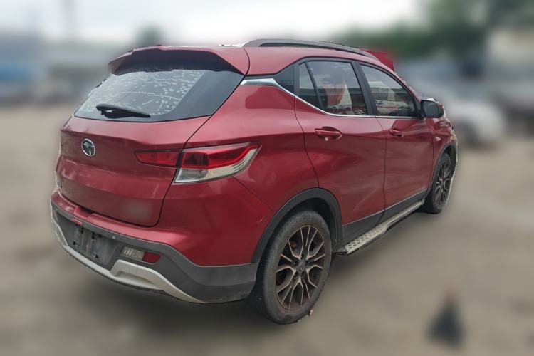 Used Soueast DX3 2016 1.5T CVT Flagship Model Rear Right 45 Deg