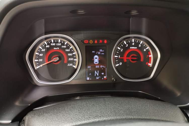 Used Soueast DX3 2016 1.5T CVT Prestige Edition Instrument Cluster