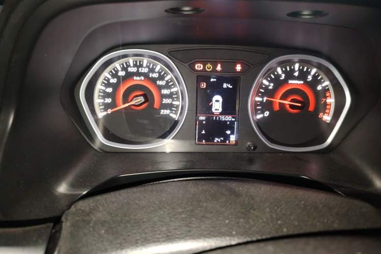 Used Soueast DX3 2016 1.5L Manual Luxury Edition Odometer Close Up