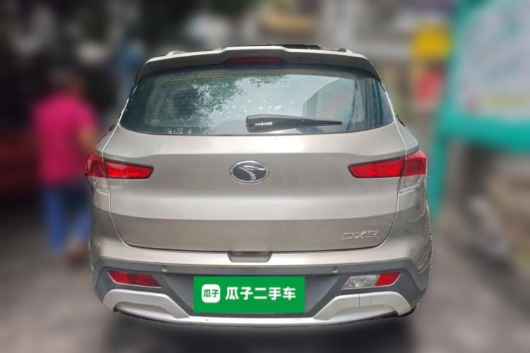 Used Soueast DX3 2016 1.5L Manual Luxury Model Rear