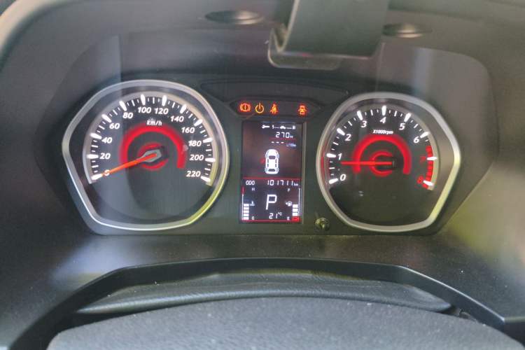 Used Soueast DX3 2016 1.5T CVT Flagship Model Instrument Cluster