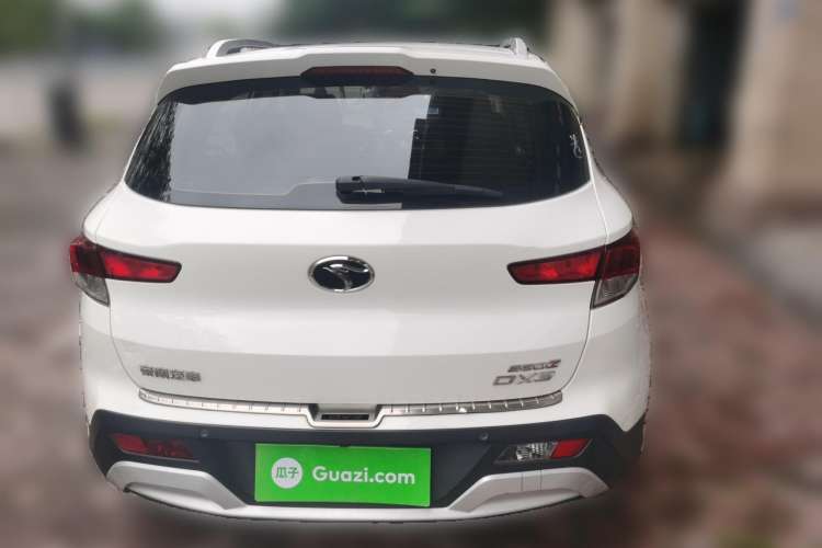 Used Soueast DX3 2016 1.5T CVT Flagship Model Rear