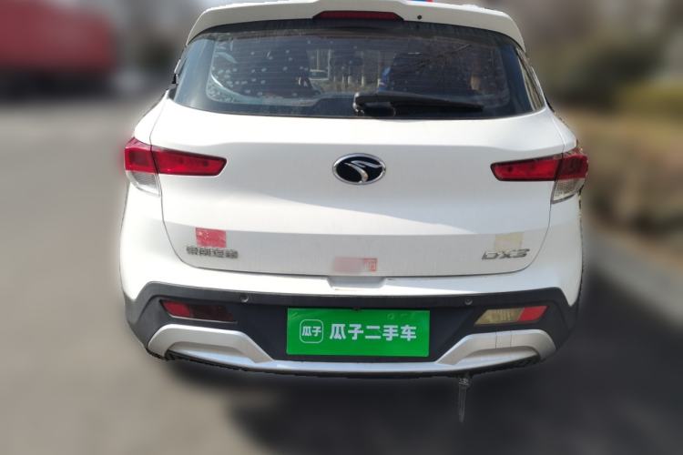 Used Soueast DX3 2016 1.5L Manual Luxury Model Rear