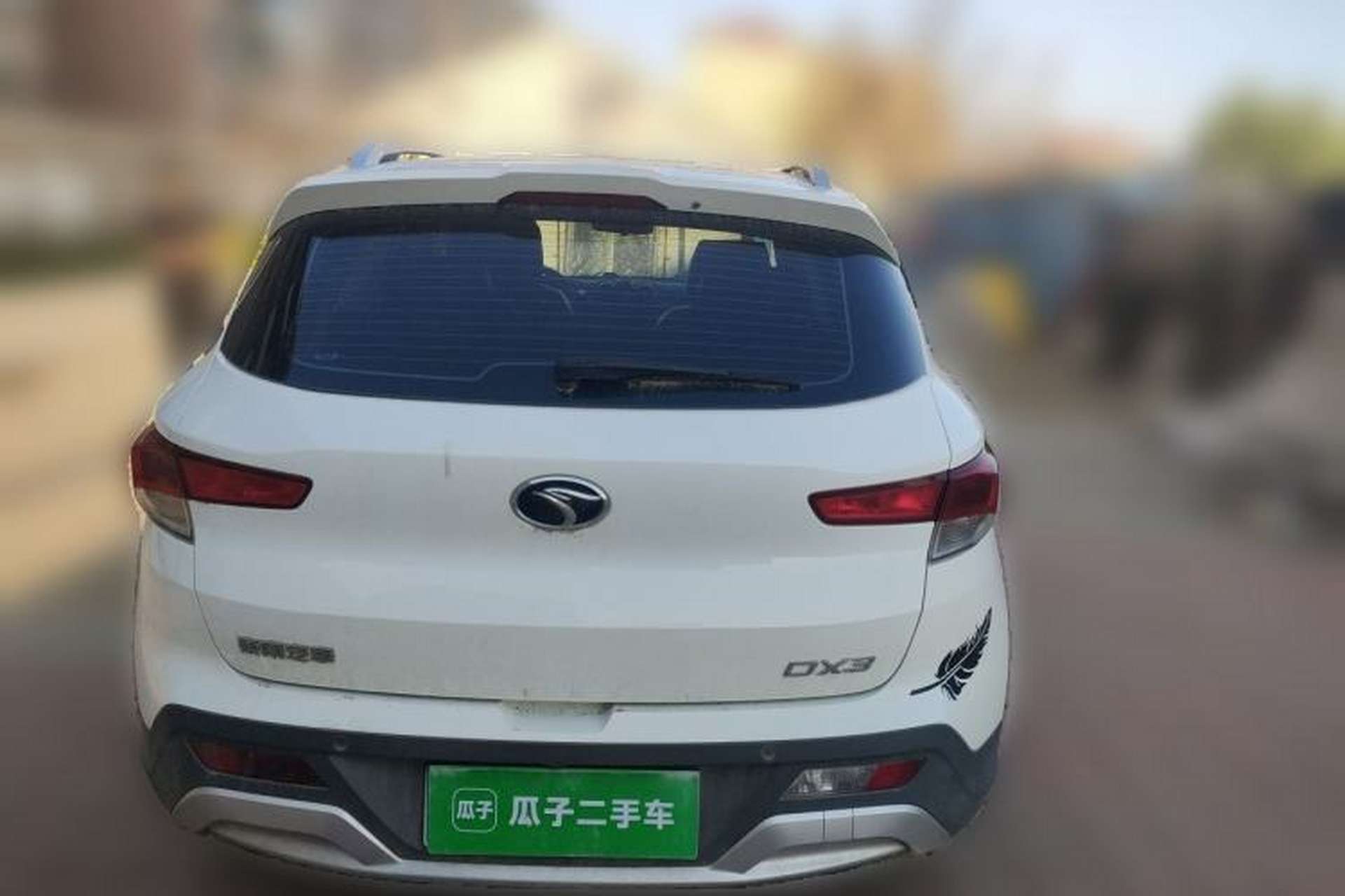 Used Soueast DX3 2016 1.5L Manual Luxury Edition Rear