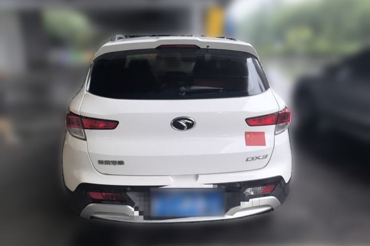 Used Soueast DX3 2016 1.5L Manual Flagship Version Rear