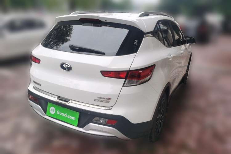 Used Soueast DX3 2016 1.5T CVT Flagship Model Rear Right 45 Deg