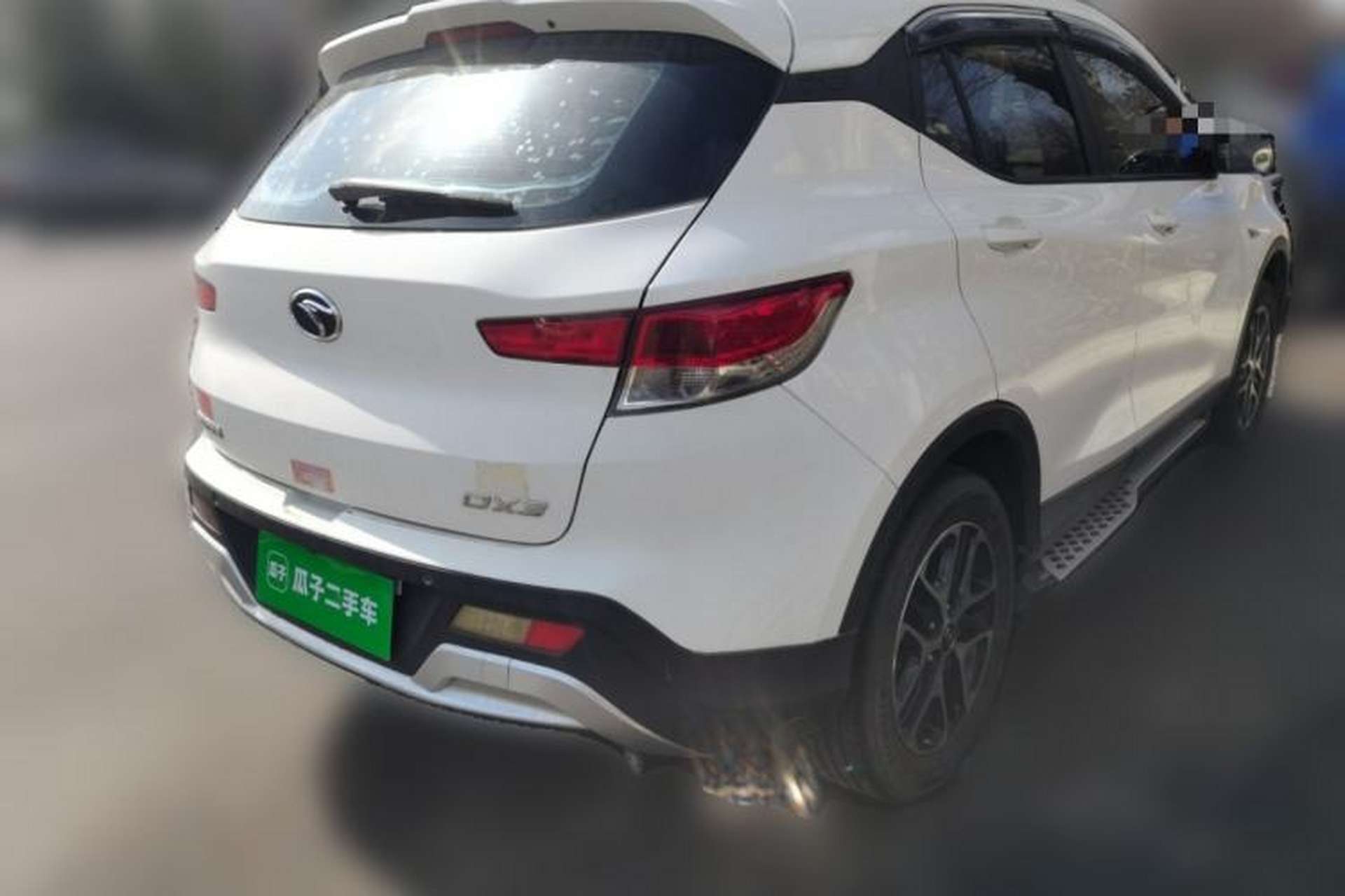 Used Soueast DX3 2016 1.5L Manual Luxury Model Rear Right 45 Deg