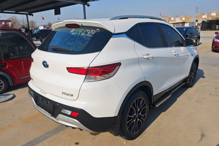 Used Soueast DX3 2016 1.5L Manual Flagship Version Rear Right 45 Deg