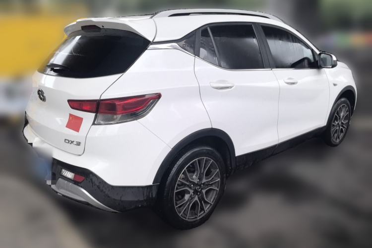 Used Soueast DX3 2016 1.5L Manual Flagship Version Rear Right 45 Deg