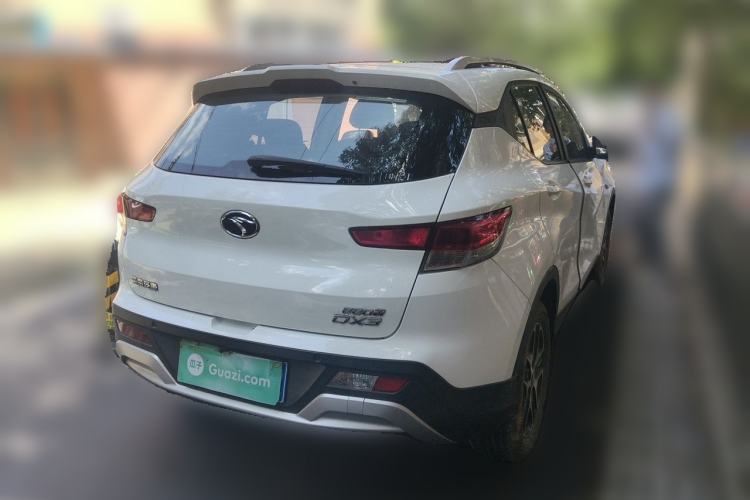 Used Soueast DX3 2016 1.5T CVT Luxury Model Rear Right 45 Deg