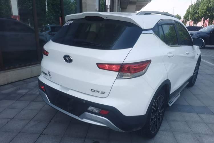 Used Soueast DX3 2016 1.5L Manual Flagship Version Rear Right 45 Deg