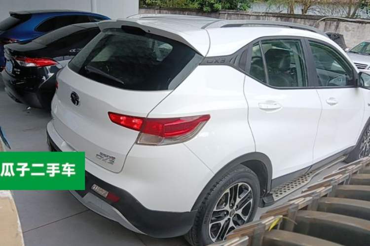 Used Soueast DX3 2016 1.5T CVT Luxury Model Rear Right 45 Deg