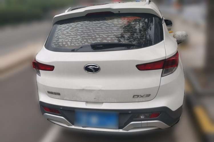 Used Soueast DX3 2016 1.5L Manual Luxury Edition Rear