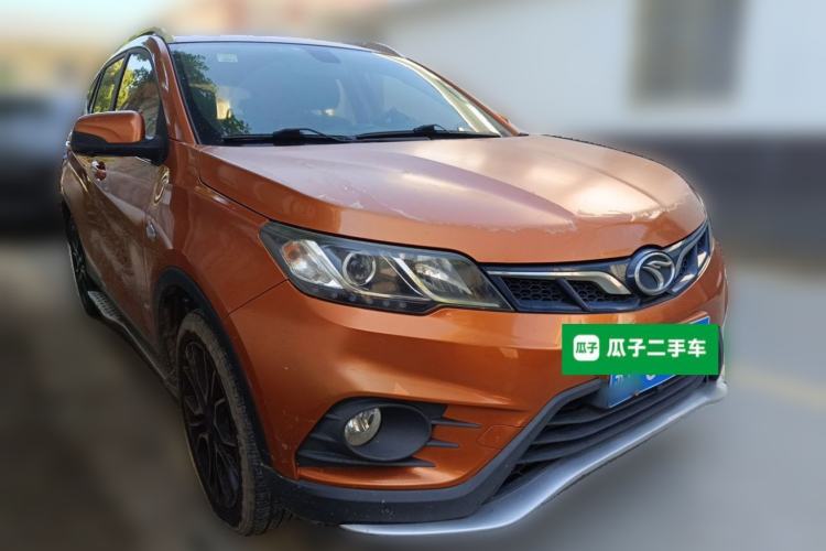 Used Soueast DX3 2016 1.5T CVT Flagship Model Front Right 45 Deg
